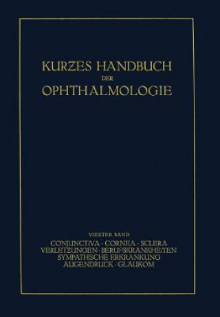 Libro Kurzes Handbuch der Ophthalmologie A. Brückner