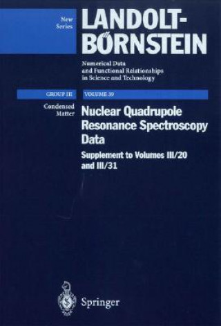 Könyv Nuclear Quadrupole Resonance Spectroscopy Data H. Chihara