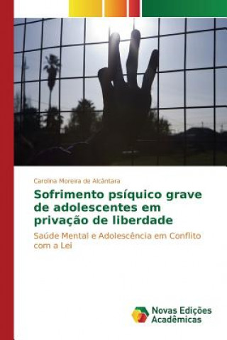 Knjiga Sofrimento psiquico grave de adolescentes em privacao de liberdade Alcantara Carolina Moreira De
