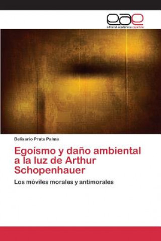 Knjiga Egoismo y dano ambiental a la luz de Arthur Schopenhauer Prats Palma Belisario