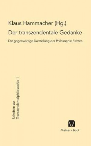 Carte transzendentale Gedanke Klaus Hammacher