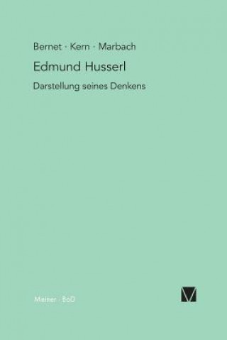Könyv Edmund Husserl - Darstellung seines Denkens Professor Rudolf Bernet
