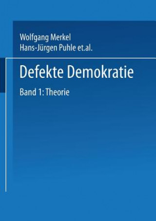 Książka Defekte Demokratie Wolfgang Merkel