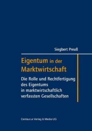 Carte Eigentum in der Marktwirtschaft Siegbert Preuss