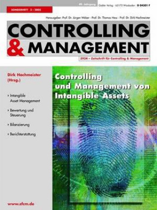 Kniha Controlling und Management von Intangible Assets Dirk Hachmeister