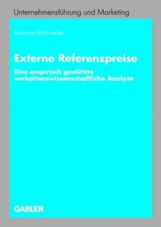 Книга Externe Referenzpreise Maurice Eschweiler