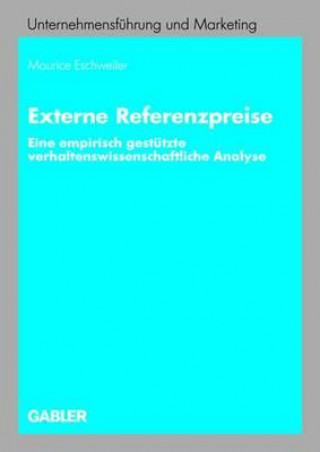 Libro Externe Referenzpreise Maurice Eschweiler