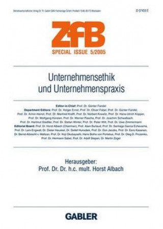 Книга Unternehmensethik und Unternehmenspraxis Horst Albach