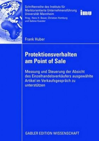Kniha Protektionsverhalten Am Point of Sale Frank Huber