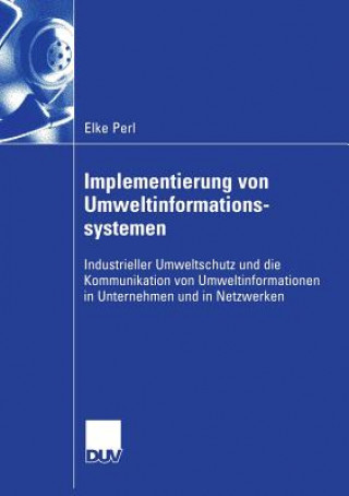 Książka Implementierung Von Umweltinformationssystemen Elke Perl