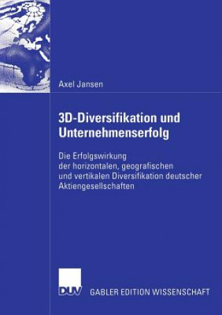 Libro 3d-Diversifikation Und Unternehmenserfolg Axel Jansen