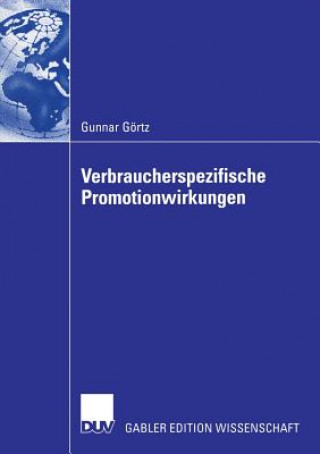 Buch Verbraucherspezifische Promotionwirkungen Gunnar Gortz