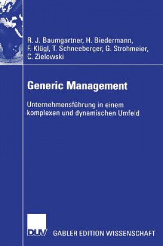 Knjiga Generic Management Rupert Baumgartner