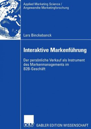 Kniha Interaktive Markenfuhrung Lars Binckebanck