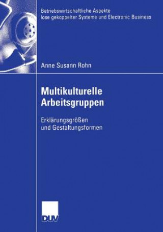 Knjiga Multikulturelle Arbeitsgruppen Anne Susann Rohn