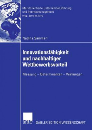 Kniha Innovationsfahigkeit Und Nachhaltiger Wettbewerbsvorteil Nadine Sammerl