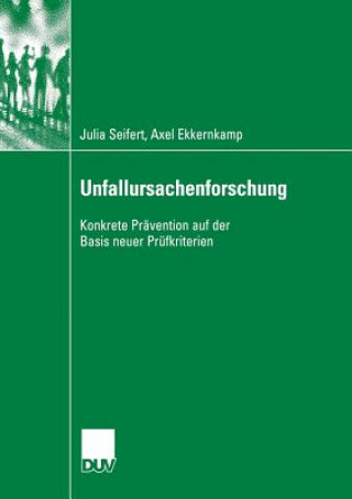 Kniha Unfallursachenforschung Julia SEIFERT