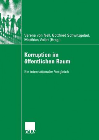 Kniha Korruption Im OEffentlichen Raum Verena von Nell