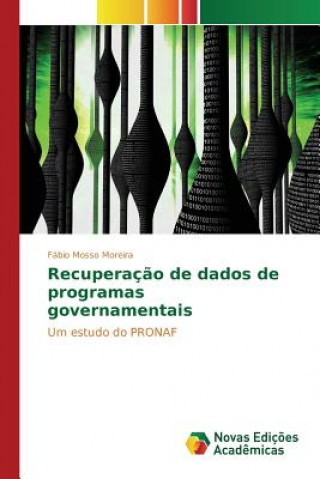 Kniha Recuperacao de dados de programas governamentais Mosso Moreira Fabio