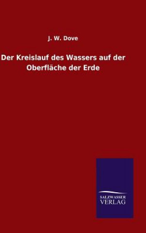 Carte Kreislauf des Wassers auf der Oberflache der Erde J W Dove