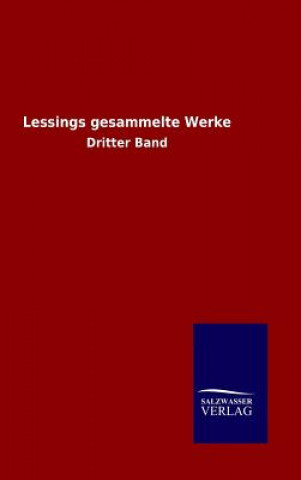 Kniha Lessings gesammelte Werke Ohne Autor
