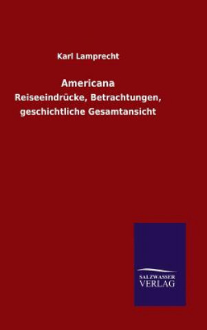 Kniha Americana Karl Lamprecht