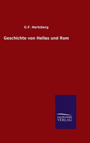 Kniha Geschichte von Hellas und Rom G F Hertzberg