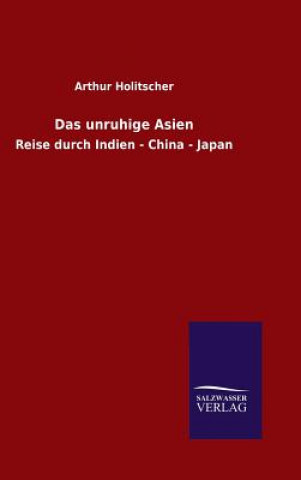 Kniha Das unruhige Asien Arthur Holitscher
