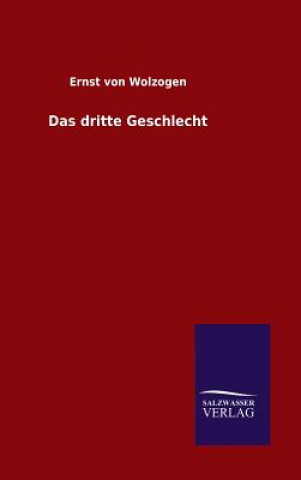 Kniha Das dritte Geschlecht Ernst Von Wolzogen