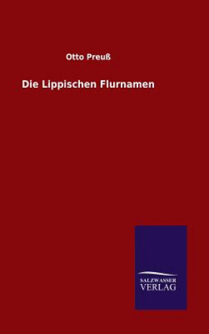 Carte Lippischen Flurnamen Otto Preuss