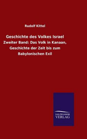 Knjiga Geschichte des Volkes Israel Rudolf Kittel