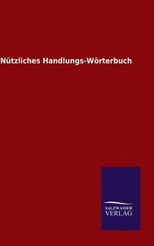 Carte Nutzliches Handlungs-Woerterbuch Ohne Autor