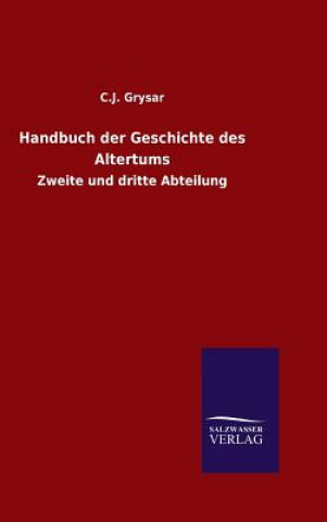Carte Handbuch der Geschichte des Altertums C J Grysar