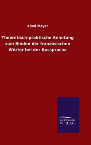 Kniha Theoretisch-praktische Anleitung zum Binden der franzoesischen Woerter bei der Aussprache Adolf Meyer