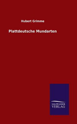 Book Plattdeutsche Mundarten Hubert Grimme