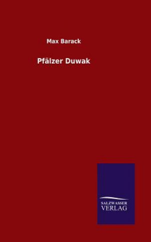 Könyv Pfalzer Duwak Max Barack