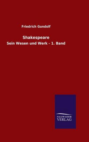 Book Shakespeare Friedrich Gundolf