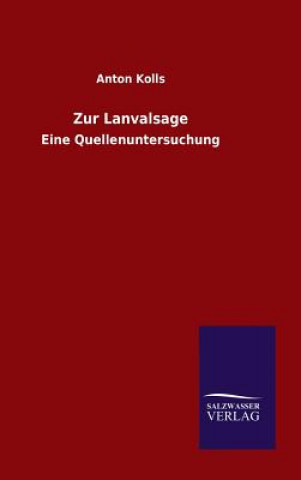 Carte Zur Lanvalsage Anton Kolls