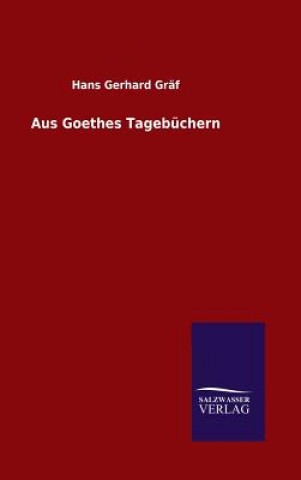 Carte Aus Goethes Tagebuchern Hans Gerhard Graf