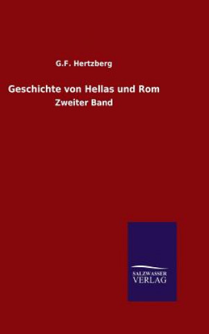 Book Geschichte von Hellas und Rom G F Hertzberg