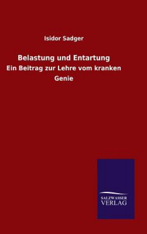 Könyv Belastung und Entartung Isidor Sadger