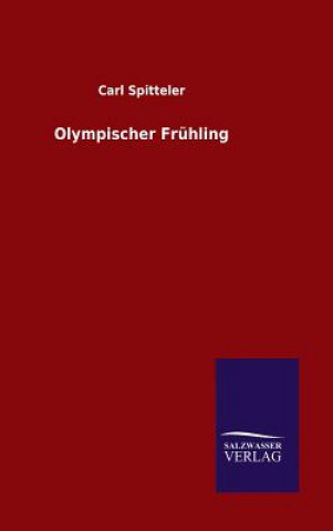 Kniha Olympischer Fruhling Carl Spitteler