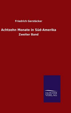 Buch Achtzehn Monate in Sud-Amerika Friedrich Gerstacker