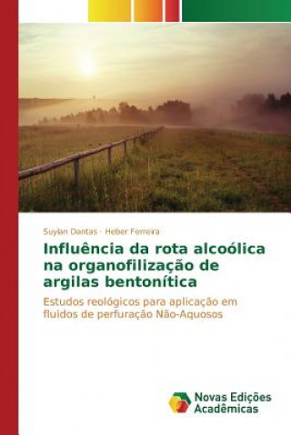 Kniha Influencia da rota alcoolica na organofilizacao de argilas bentonitica Dantas Suylan