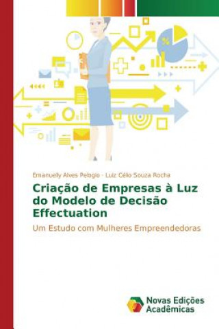 Książka Criacao de Empresas a Luz do Modelo de Decisao Effectuation Alves Pelogio Emanuelly