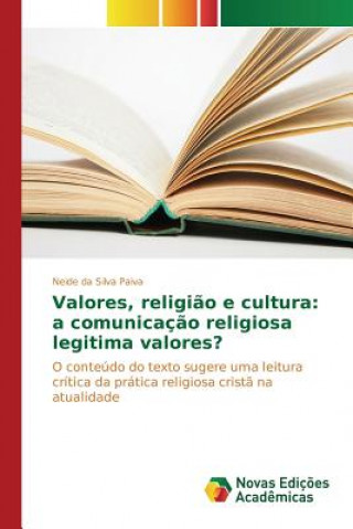 Carte Valores, religiao e cultura Da Silva Paiva Neide