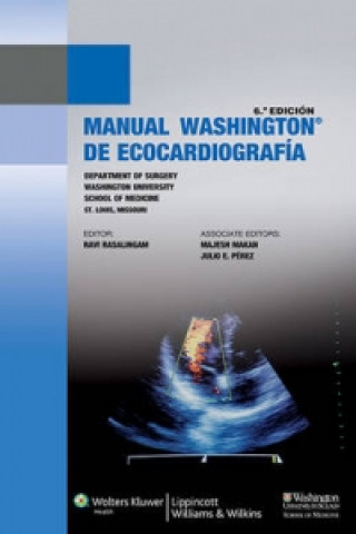 Kniha Manual Washington de ecocardiografia Rasalingam