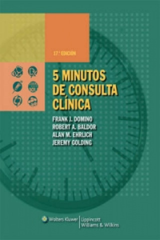 Kniha 5 Minutos de consulta clinica Frank J. Domino