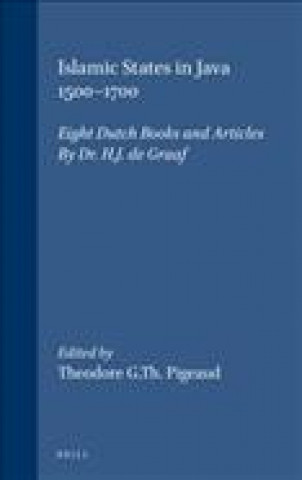 Carte Islamic States in Java 1500-1700 H. J. de Graaf