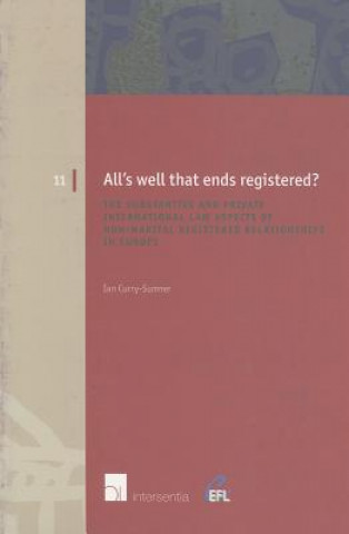 Boek All's Well That Ends Registered? Dr. Ian Curry-Sumner